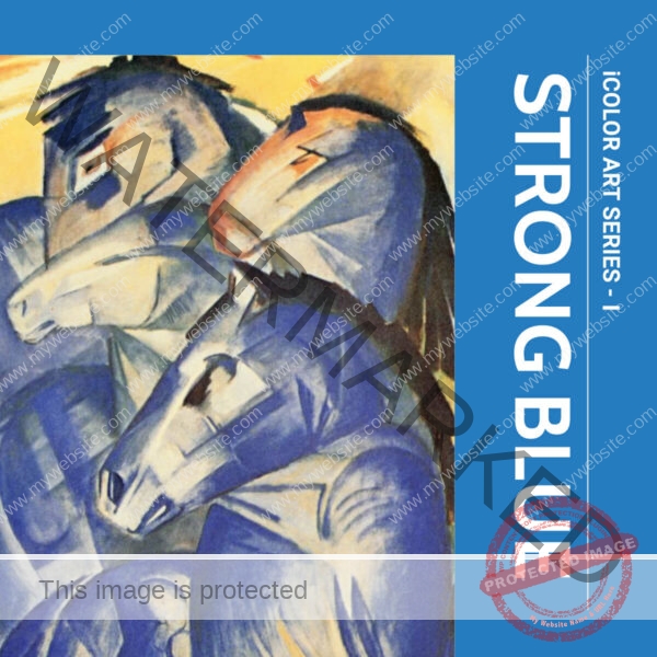 iColor Art Postcard SeriesⅠ- Strong Blue - 이미지 3